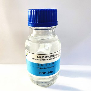 CASE polyol 240 kanggo elastomer poliuretan, adhesif, sealant, lapisan anti banyu lan bahan paving